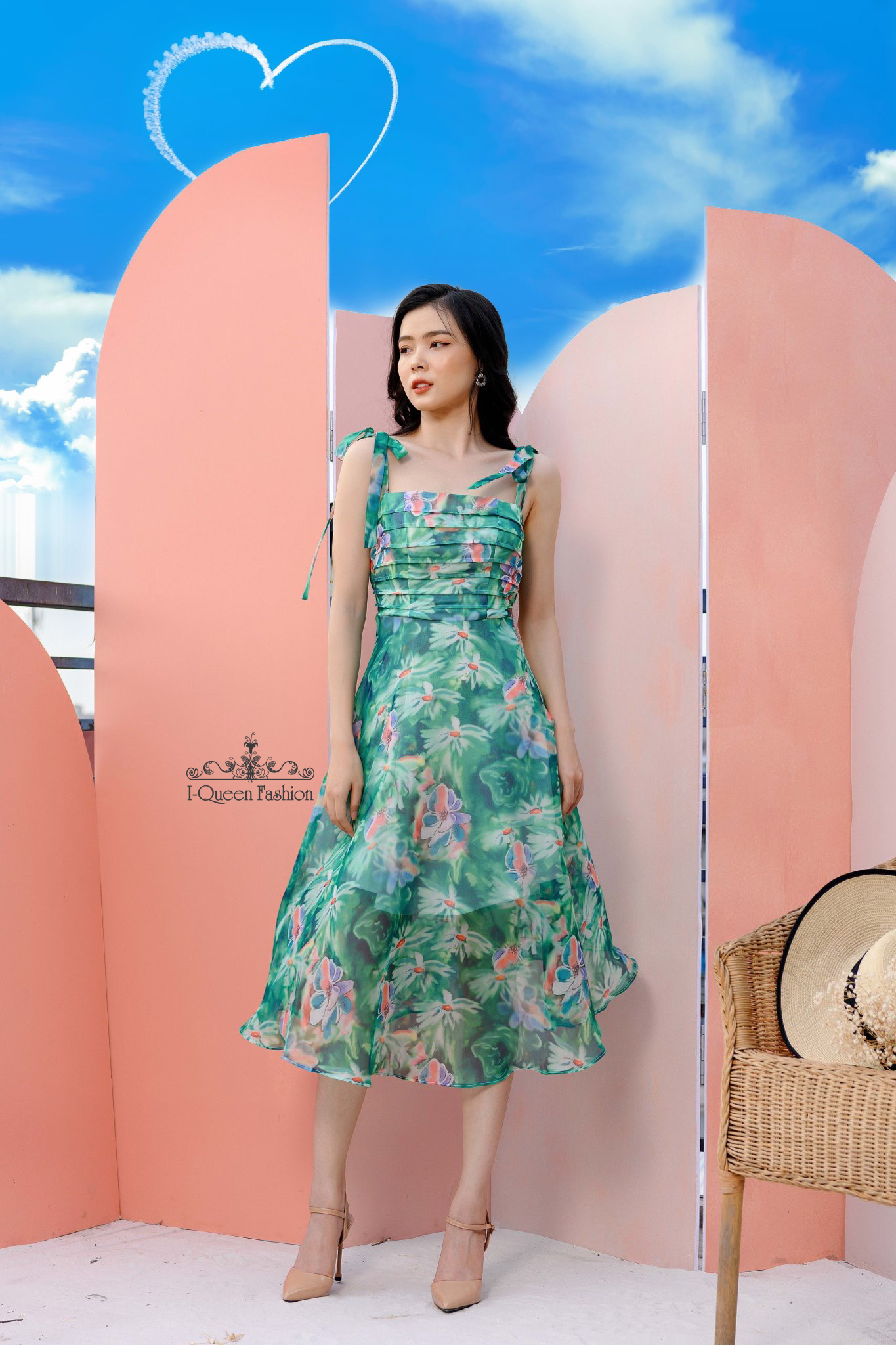Đầm - Váy hai dây buộc vai 2 lớp voan tơ Hàn Quốc | Shopee Việt Nam